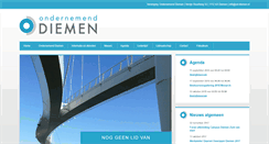 Desktop Screenshot of ondernemenddiemen.nl